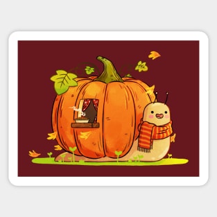 Pumpkin Snail Sticker